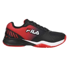 Fila Volley Zone Pickleball  Mens Black, Red Sneakers Athletic Shoes 1PM00595-01