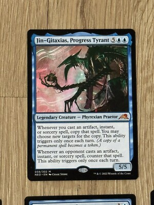 MTG - Jin-Gitaxias, Progress Tyrant (NM) + 3 Extra Bonus Cards