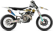 Factory Effex 2025 Rockstar Husqvarna Racing Graphic Kit-FC/TC 125-450-23-24 - M
