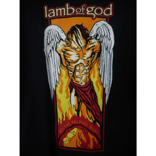 Lamb Of God Band Music Concert Black T-Shirt Cotton Unisex RM614