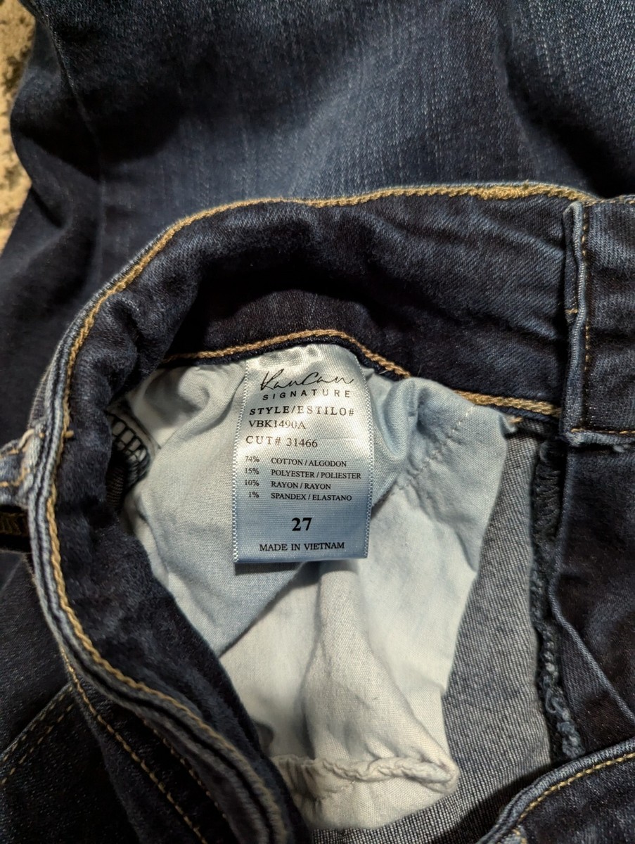 KanCan Jeans Style # VBK1490A Cut 31466 Size 27 | eBay