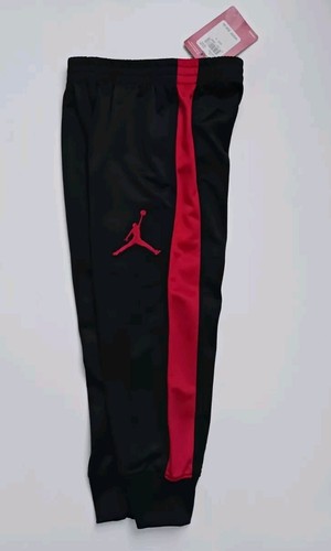 NEW Jordan Jumpman23 Boy's Black Red Logo Jogger Pant Sz.4 XS - Picture 7 of 9