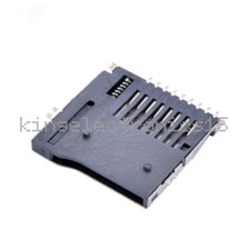 10Pcs TransFlash TF Micro Memory SD Card Self-eject Socket Plug Adapter