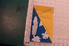 vintage travel booklet: FLORENTINE SPRING-Florence 1933, 54pgs, Italy