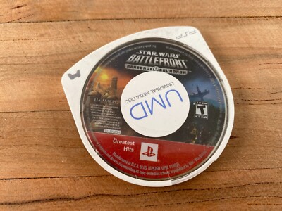 PSP UMD Star Wars BattleFront Renegade Squadron