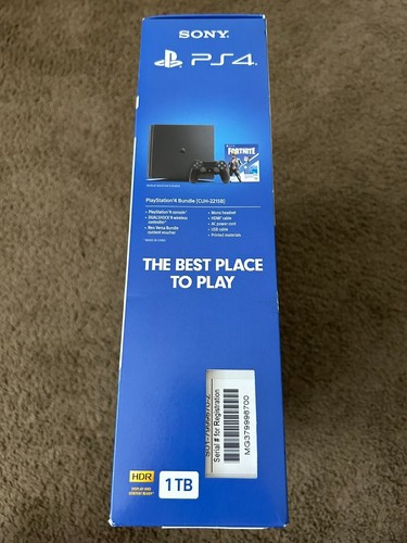 NUEVA Consola Sony PlayStation 4 1TB Fortnite Neo Versa Negro Paquete de Sistemas PS4 - Imagen 6 de 8