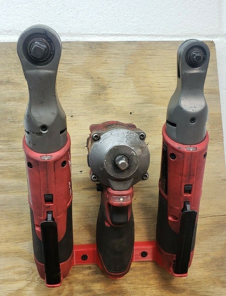 Milwaukee Tools M12 TRIPLE Tool Holder Wall Mount **LIFETIME GUARANTEE ...