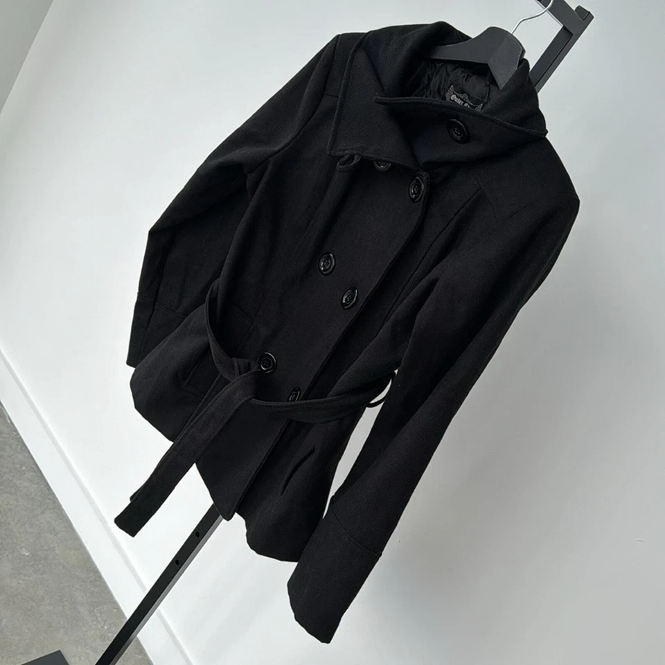 Outer Edge Women’s Button Down Black Jacket with Pockets Size XL - Image 2 of 4