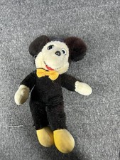Vintage Mickey Mouse Plush Doll