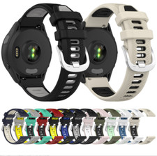 For Garmin Forerunner 265 265S 255 255S 165 245 Silicone band Sport Watch Strap