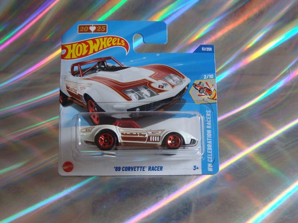 Hot Wheels ´68 Corvette Racer / 2025 Hw Celebration Racers 2/10 Ovp/Neu 1:64-image