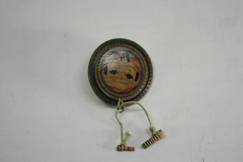 Antique Wooden Button Kokeshi, Japanese dolls, Japanese traditional dolls