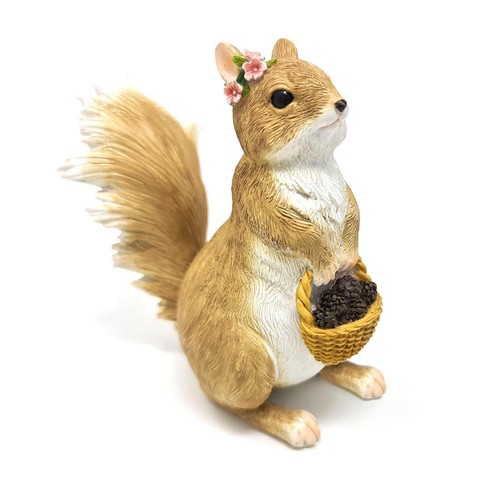 Figurines Écureuils Miniatures – Lot De 8, En Résine PVC, Pour Décoration Jardin, Terrarium Ou Gâteau