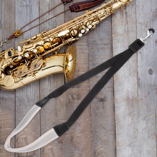 Saxophon Schultergurt Sax Gurt verstellbar Altsaxophon Nackengurt - Bild 4 von 12