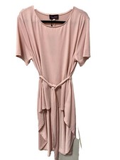 Blush Pink Flanna Nikole Sz 18 W Hi Lo Dress NWT