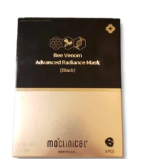 moclinical Bee Venom Advanced Radiance Mask (5 Pieces Charcoal)exp05/27