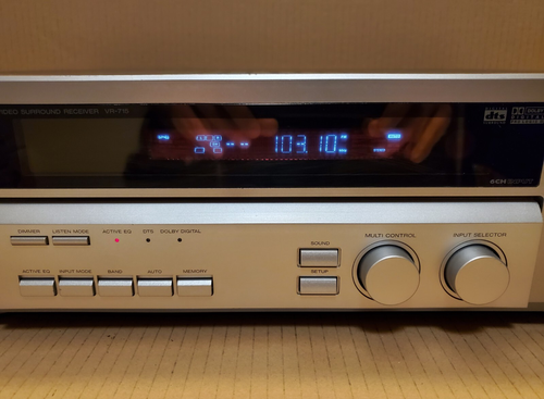 Kenwood VR-715 Audio-Video Surround Receiver (Untested - Powers On) - Picture 4 of 12
