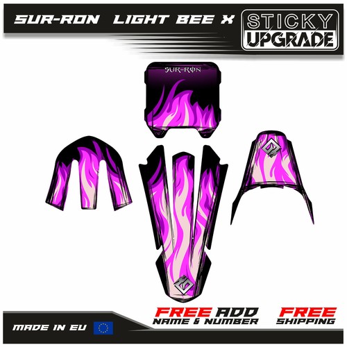 Sur-ron Light Bee Graphics Kit, Surron Wrap, Segway X 260 Stickers, Decals - Picture 5 of 10