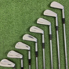 Vintage 1980-82 Macgregor MT Tour Forged Iron Set 3-10 Irons Dynamic Stiff Flex