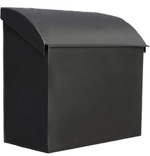 Baxter Large Mailbox for House, 12.4 x7.1 x11.8 Black Mailboxes