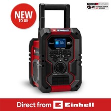 Einhell Cordless Site Radio 18V DAB+ IP65 FM Bluetooth Hybrid TE-CR 18 BODY ONLY