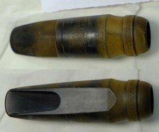 Vintage sax mouthpieces Selmer,etc.   alto th...