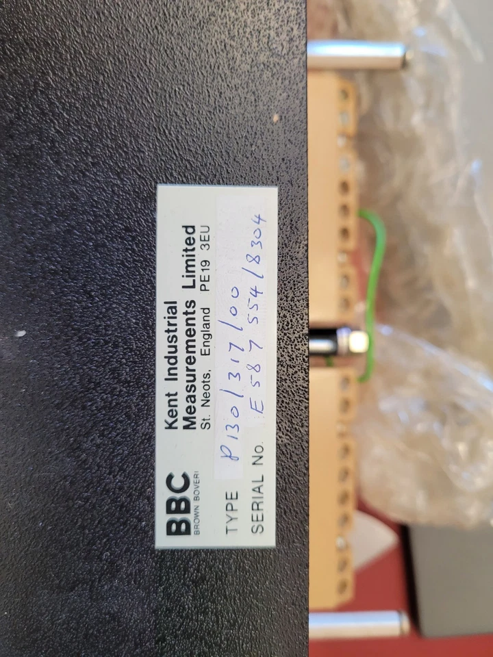 NEW Kent ClearSpan P130/317/00 Series P130L Analog Panel Meter Gauge ( S1-C39) - Image 3 of 4