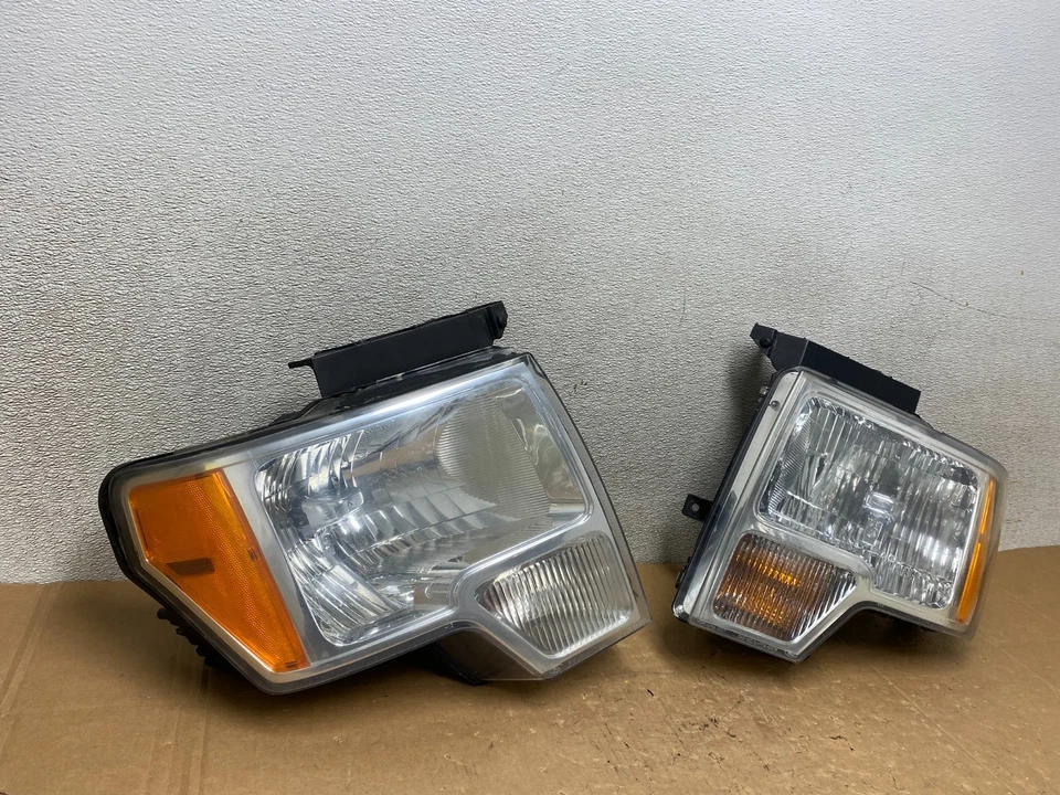 Faros halógenos izquierdo+derecho Ford F-150 F150 2009 a 2014 V5109 DW Foto 3 de 4