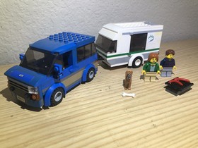 LEGO CITY: Van & Caravan (60117) 100% Complete Comes as seen in photos Read Desc