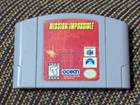 Mission: Impossible (Nintendo 64, 1998) Cartridge Only N64 TESTED WORKS!!