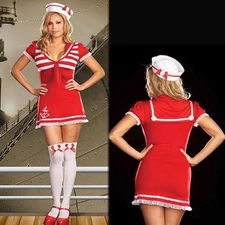 DREAMGIRL Y2K Maiden Voyage Sailor Costume NEW 1X/2X
