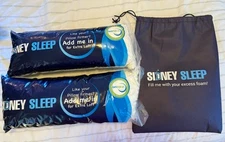 Sidney Sleep Excess Foam Extra Foam Filler To Add To Your Pillow Brand New