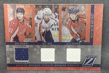 2010-11 Zenith Mozaics Materials Triple #20 Mike Knuble/Alex Ovechkin/Eric Fehr