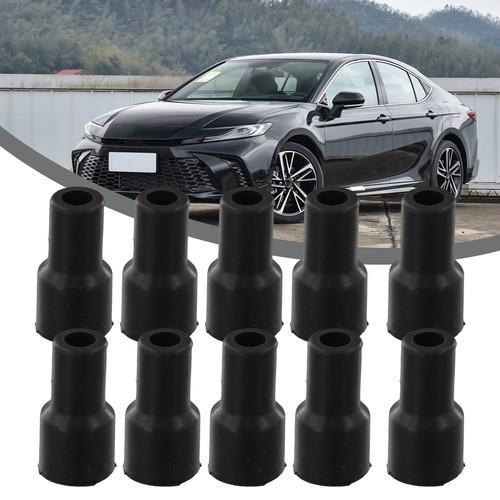 Pack of 10 Spark Cap Connectors Ignition Coil Tip Covers for Toyota Models - Picture 9 of 12
