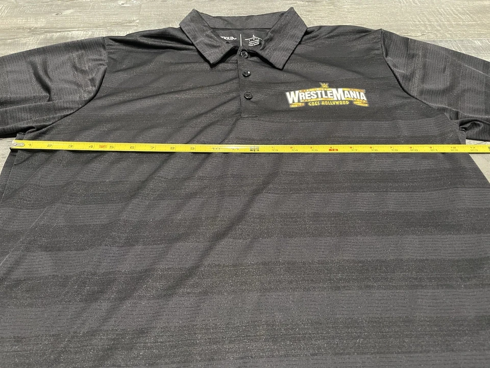 Camisa Polo Antigua WWE Wrestlemania 39 Talla Grande Foto 3 de 4
