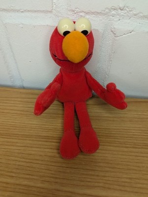 Elmo Sesamstraße Kuschel Plüschtier Stofftier Vintage 1998 ca. 17 cm IGEL Plüsch
