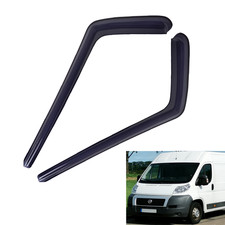 2x Getönt In-channel Für 2006-2022 Peugeot Boxer Windabweiser Regenabweiser