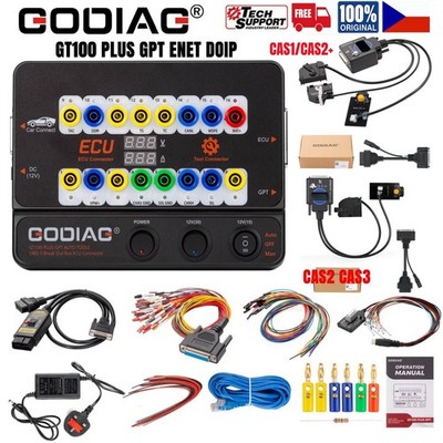 GODIAG GT100 PLUS GPT ECU Connector & for BMW CAS1/CAS2+ CAS2 CAS3 Test Platform
