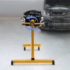 Carbon Steel Rotating Engine Stand w/ 360 Degree Rotating Head 1000 lbs Capacity