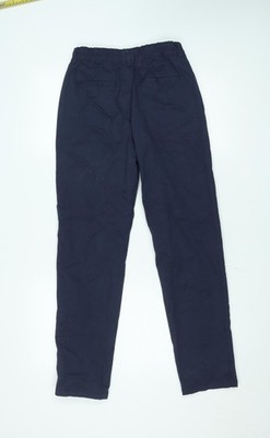 Dunnes Stores Damen dunkelblau Chino Hose Größe 27 in Baumwollmischung