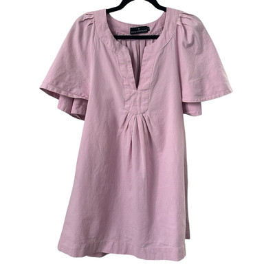Tuckernuck Pomander Place Finley Flutter Sleeve Lavender Shift Dress Women's XS