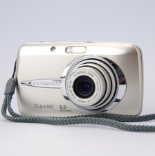 Olympus Stylus 600 Digital 6.0MP Digital Camera Champagne Working W/ Issue READ