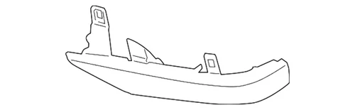 New Genuine BMW Housing Lower Section Left (2014-2019) OE 51167308655