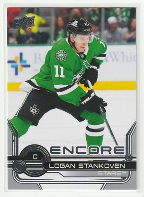 24 25 Upper Deck Extended Encore Logan Stankoven #E-10 Dallas Stars 