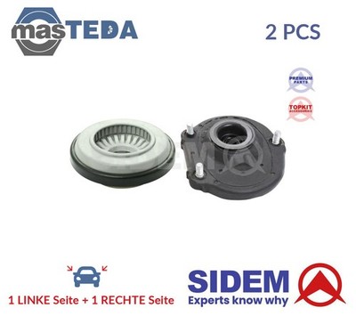 819410 FEDERBEINLAGER DOMLAGER PAAR VORNE OBERE SIDEM 2PCS FÜR OPEL COMBO