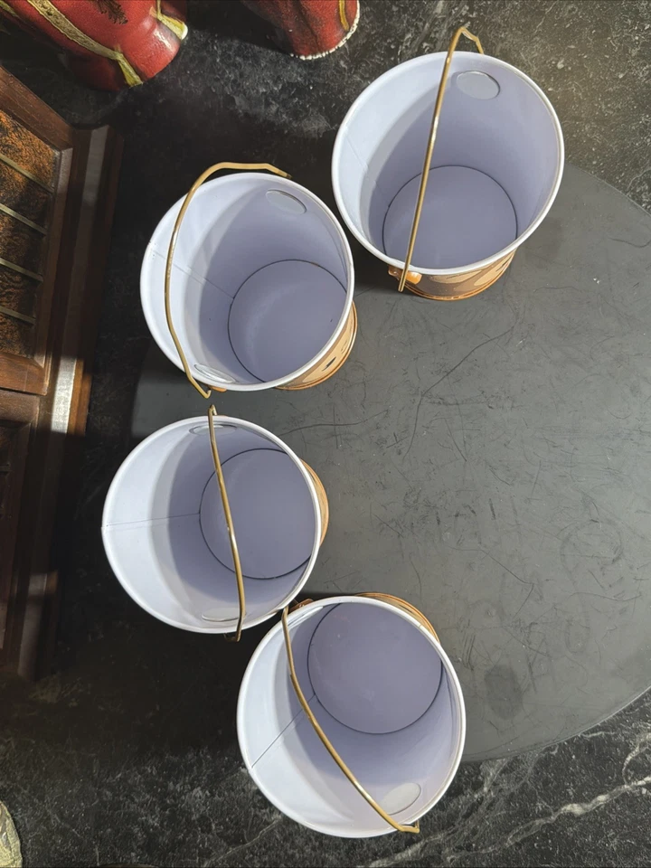 Juego de 4 lindos cubos de fiesta de mono Foto 2 de 4