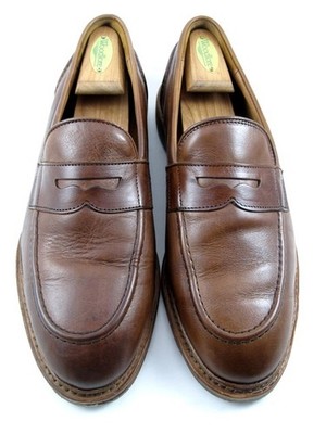 Allen Edmonds ''RANDOLPH'' Men's VERSE Slip-On Penny Loafers 9 EEE Chili (784N)