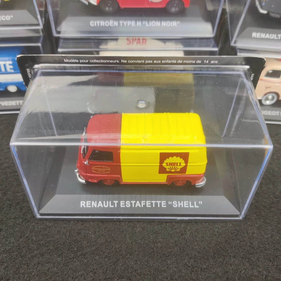 FURGONE RENAULT STAFETTE SHELL IXO 1:43 NUOVO SCATOLA + BLISTER - Immagine 2 di 4