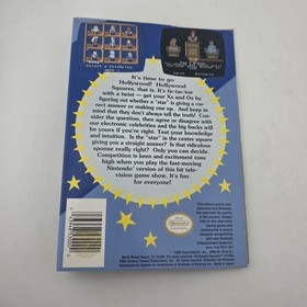 Hollywood Squares - Case Only - Nintendo Nes - Authentic Art (No Game)