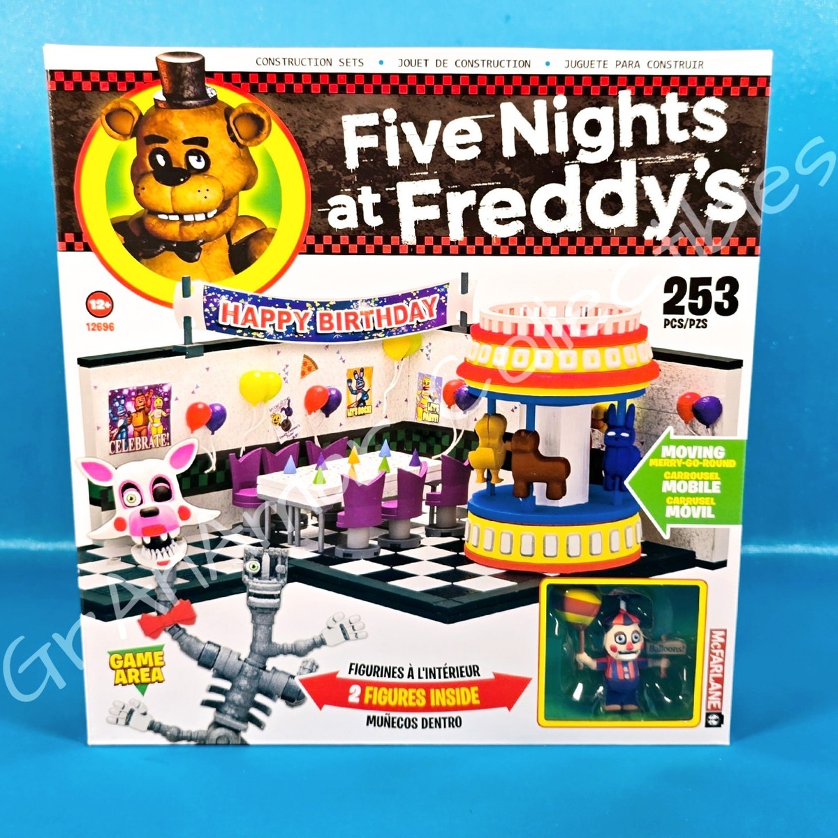 McFarlane Five Nights at Freddy's GAME AREA Construction Set